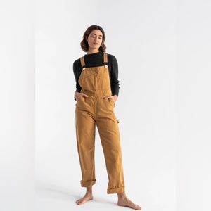 Jesse Kamm overalls in wheat